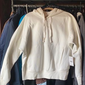 Large white Hoodie from Free People